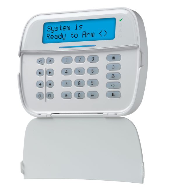 PowerSeries Pro Full Message LCD Hardwired Slim-Line Security Keypad