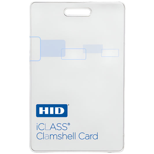 HID i-class clamshell cards