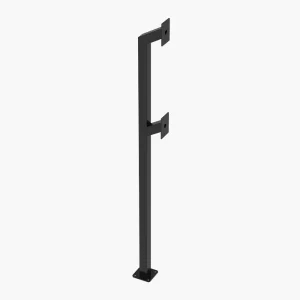 Gooseneck Pedestal Post Double